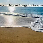 شقة Modern 2 Chambres-terrasse-pointe Croistte-palm A2b267 *