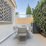 Modern 2 Chambres-terrasse-pointe Croistte-palm A2b267 * كان