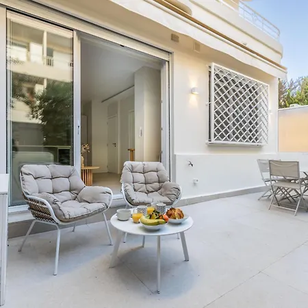 Modern 2 Chambres-terrasse-pointe Croistte-palm A2b267 דירה קאן